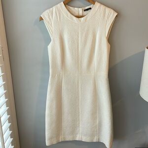 Theory Cream Mini Dress